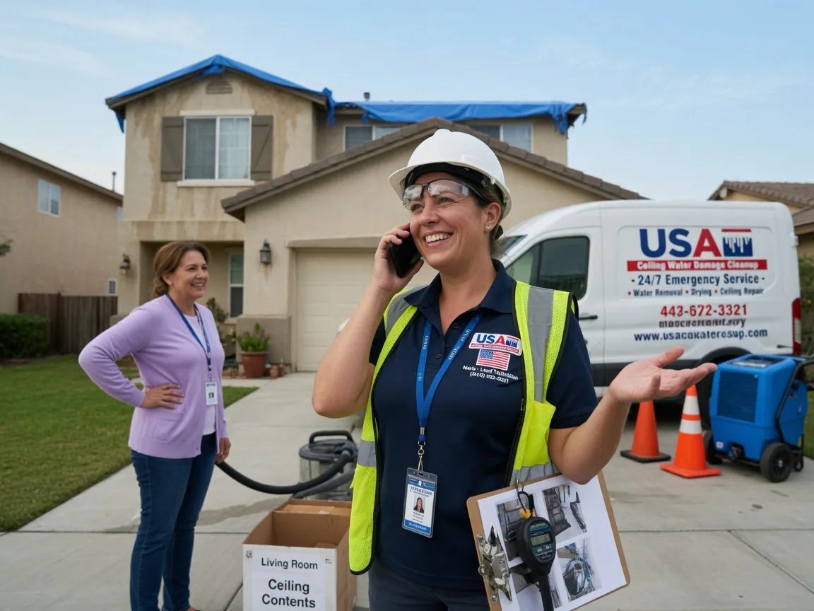 Ceiling Water Damage Restoration Alexander, IL FAQs